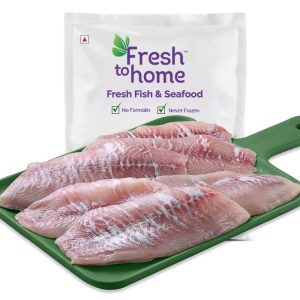 FreshToHome Tilapia (Large) | Boneless Fillets | 250g Pack | Fresh | Never Frozen